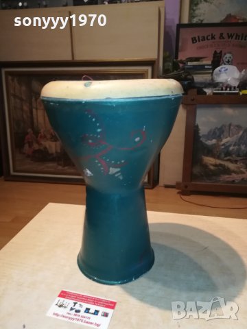 стара тарамбука 32х21см 0409212051, снимка 6 - Ударни инструменти - 34026937