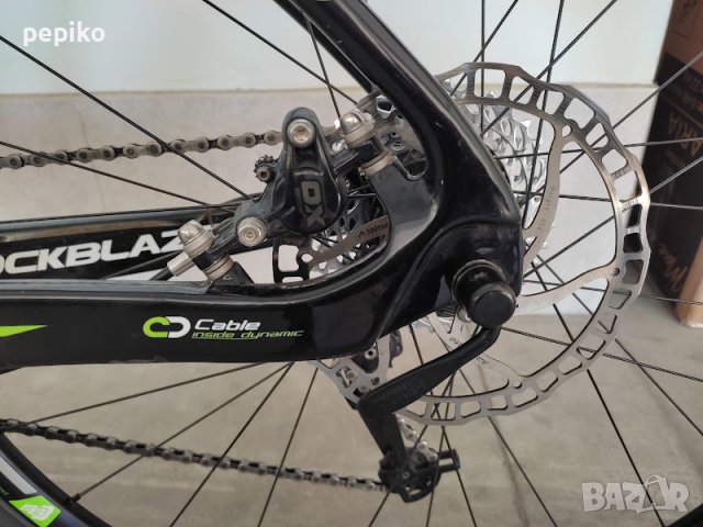 Продавам колела внос от Германия карбонов мтв велосипед SHOCKBLAZE KRS 26 цола хидравлика диск, снимка 2 - Велосипеди - 40040959