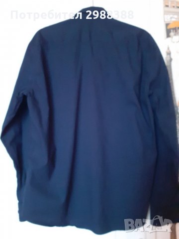 Мъжка риза с дълъг ръкав и махаща се яка, снимка 3 - Ризи - 33946119