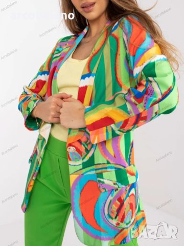 Дамско цветно сако (блейзър), 3цвята - 023, снимка 11 - Сака - 41552897