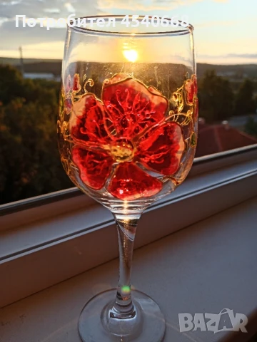 Ръчно рисувани чаши. , снимка 3 - Други услуги - 51104530