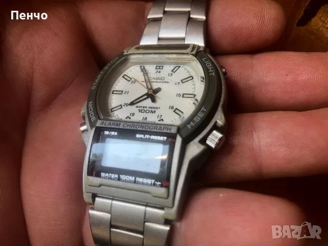 стар ръчен часовник "CASIO", снимка 4 - Антикварни и старинни предмети - 34250352