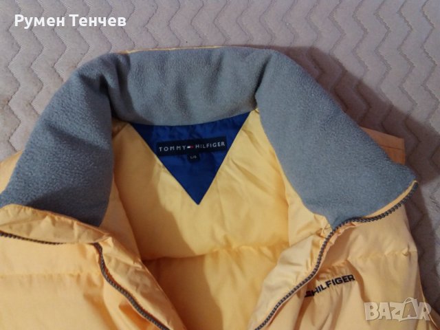 Зимен   пухен  елек  Tommy   Hilfiger.    Почти нов .  Перфектно състояние.  Размер  XL . , снимка 16 - Якета - 39107038