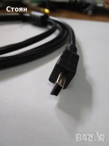 Кабел USB- USB Mini A, снимка 2 - Кабели и адаптери - 47784743