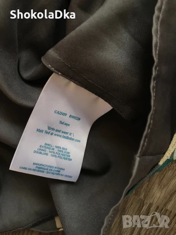 Ted Baker 100 % коприна XXS/XS, снимка 3 - Рокли - 51170068
