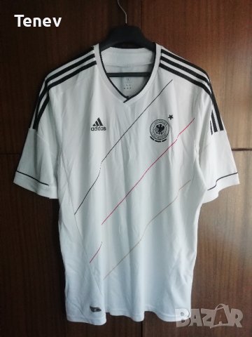 Германия Адидас размер L оригинална тениска фланелка Adidas Germany екип , снимка 1 - Тениски - 41768047
