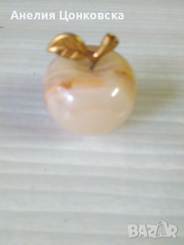 Сувенир ябълка от оникс, снимка 2 - Арт сувенири - 41957450