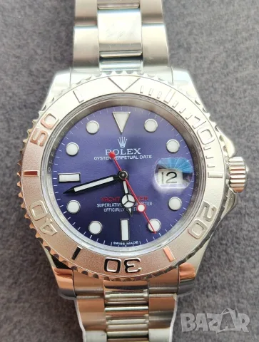 Rolex Yacht-Master 40 Blue Dial, автомат – VS factory, топ изпълнение бартер, снимка 2 - Мъжки - 56137407
