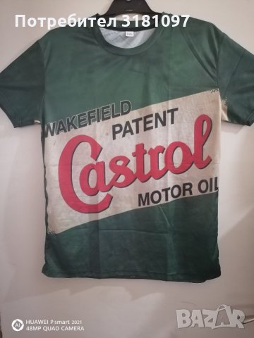 Качествена тениска фанелка с емблеми и надписи Motul Shell Castrol Champion , снимка 4 - Тениски - 34310183