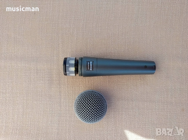 Shure BETA 58A Вокален Динамичен микрофон, снимка 7 - Други - 53337614