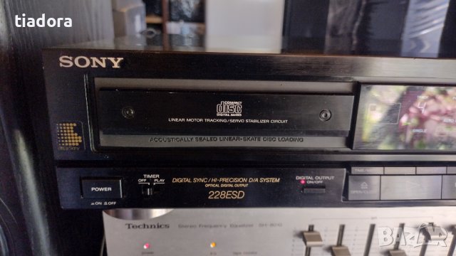 Sony CDP-228ESD CD player, снимка 15 - Ресийвъри, усилватели, смесителни пултове - 40567764