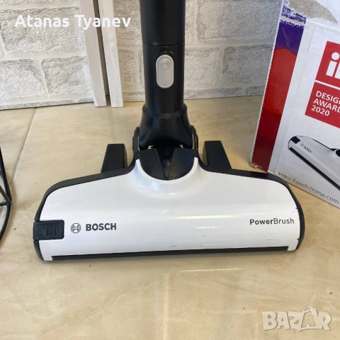 Вертикална безкабелна прахосмукачка Bosch Unlimited Серия 6 18V 2.5Ah, снимка 4 - Прахосмукачки - 42541589