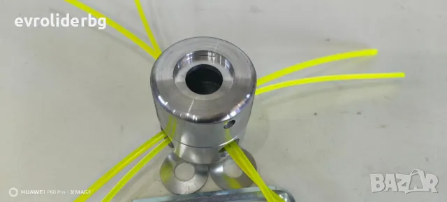 ШОК ЦЕНА!!! УНИВЕРСАЛНА АЛУМИНИЕВА ГЛАВА/ШПУЛА ЗА ТРИМЕРИ С КОРДА., снимка 7 - Градинска техника - 49368828