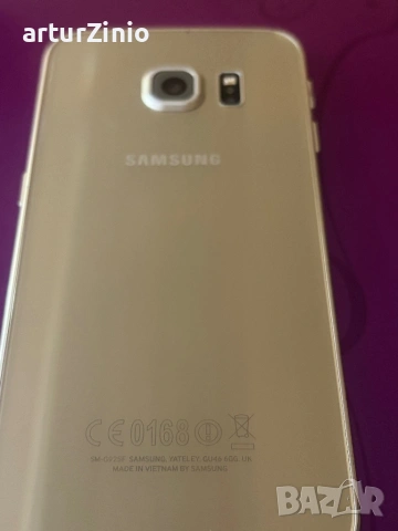SAMSUNG S6 Edge GOLD, снимка 5 - Samsung - 53186750