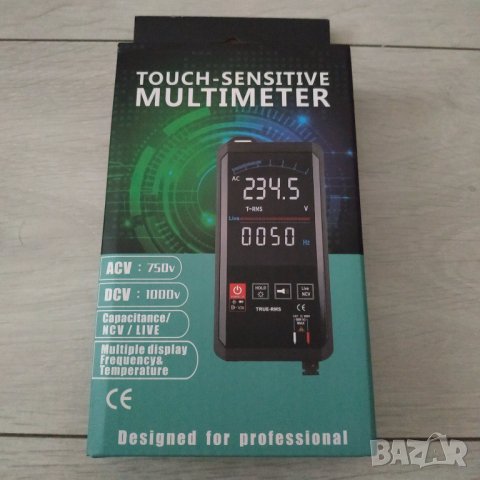 Mултиметър Mustool MT111 Touch Screen Digital Multimeter, снимка 5 - Други инструменти - 39183601