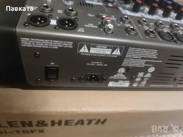 Allen & Heath Zedi-10FX, снимка 4 - Ресийвъри, усилватели, смесителни пултове - 53142553