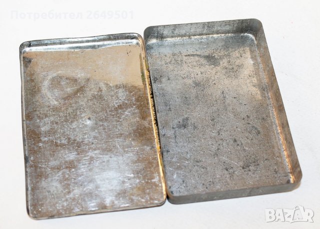 Стара Немска REEMSTMA OVA метална цигарена кутия , снимка 4 - Колекции - 34016733