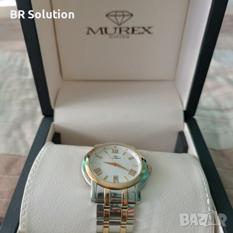 Мъжки швейцарски часовник Murex, снимка 7 - Мъжки - 51972077
