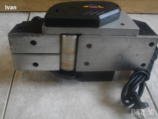 900W/82mm Нож/0-3мм Стружуване-Немско Голямо Електрическо Ренде-Хобел-Отлично-KING CRAFT EH900, снимка 4 - Други инструменти - 41191186