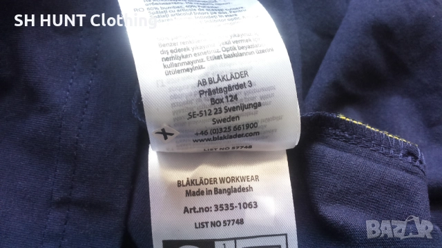 BLAKLADER Work T-Shirt размер L работна тениска W4-543, снимка 17 - Тениски - 52025863