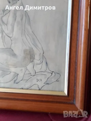 Стоян Венев картина смесена техника , снимка 8 - Картини - 48128189