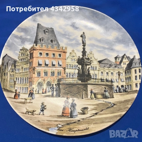 Kaiser. 1979г. Чиния за стена.