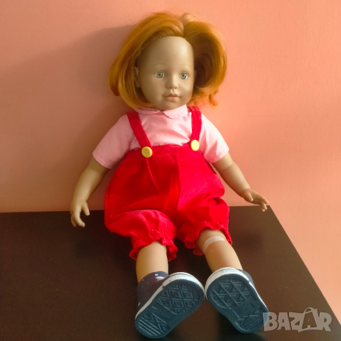 Колекционерска кукла Brigitte Paetsch Zapf Creation 2001 48 см, снимка 7 - Колекции - 44827974