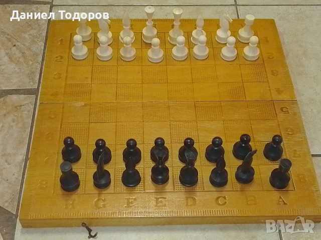 Стар шах- 34 х 34см. , снимка 10 - Колекции - 50728170