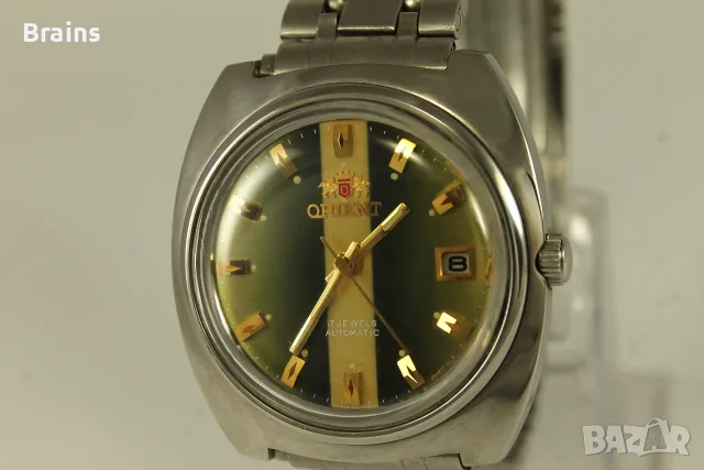 1970's Японски Часовник ORIENT 16720 Автомат Перфектен, снимка 3 - Мъжки - 56328152