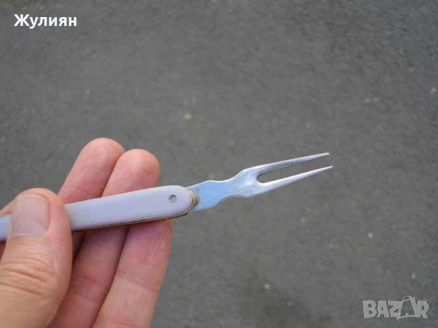 КОЛЕКЦИОНЕРСКО БЪЛГАРСКО ДЖОБНО НОЖЧЕ ПЕТКО ДЕНЕВ, снимка 6 - Антикварни и старинни предмети - 50871928