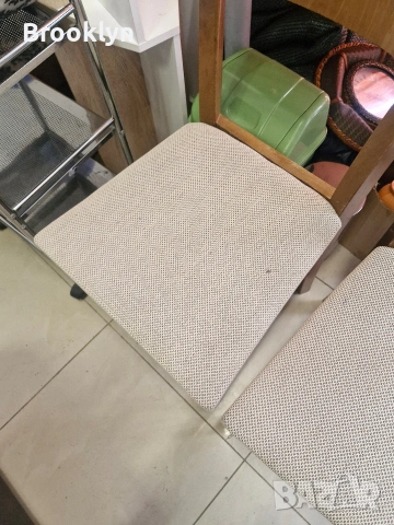 Продават си дървени трапезни столове, снимка 2 - Столове - 53292218