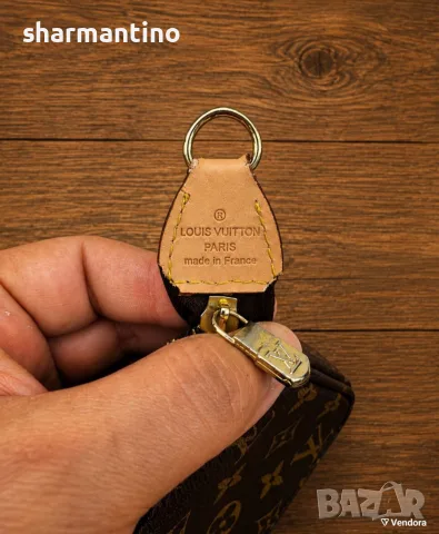 Louis Vuitton кожена чанта, снимка 3 - Чанти - 56167925