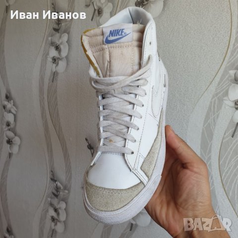 маратонки /кецове Nike Blazer Mid 77 White номер 39 , снимка 15 - Маратонки - 40998756