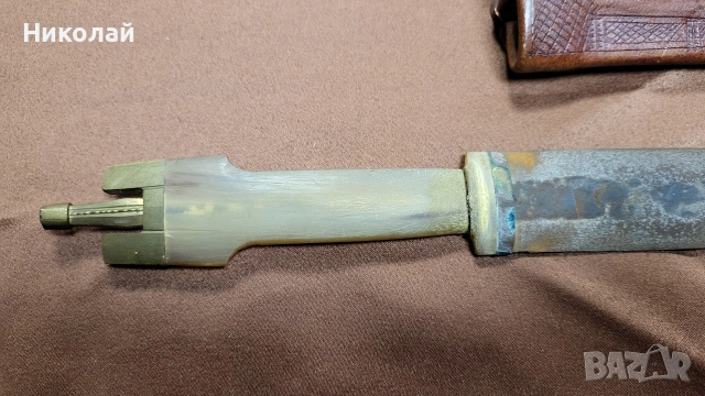 Щик, нож, кама Африка Африкански кинжал, снимка 6 - Антикварни и старинни предмети - 53175269