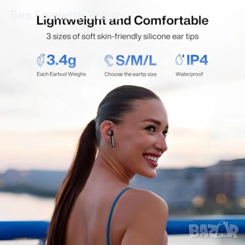Нови Безжични слушалки Bluetooth 5.3 TWS HiFi бас ENC 4 мик IP7 с кутия за зареждане, снимка 5 - Bluetooth слушалки - 53647490