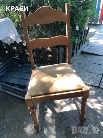 продавам масивна букова маса+6 стола, снимка 7 - Маси - 40795994