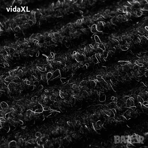 vidaXL Изтривалка за врата, черна, 120 x 180 см, PVC, снимка 5 - Изтривалки - 56146341