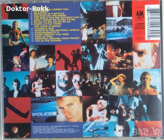 The Police – Greatest Hits (1992, CD), снимка 2 - CD дискове - 41085630