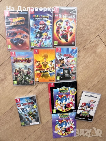 Nintendo Switch игри – по договаряне / перфектно състояние