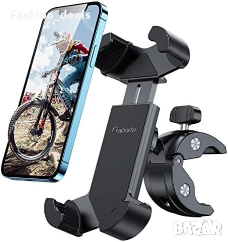 Нов Регулируем Държач Стойка за телефон 4,5-7,0 инча за велосипед със силиконова защита, снимка 1 - Аксесоари за велосипеди - 41988801