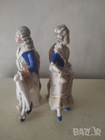две порцеланови статуетки- комплект, снимка 4 - Други ценни предмети - 41841671