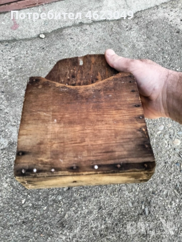 Стар автентичен лъжичник, снимка 5 - Антикварни и старинни предмети - 53759280