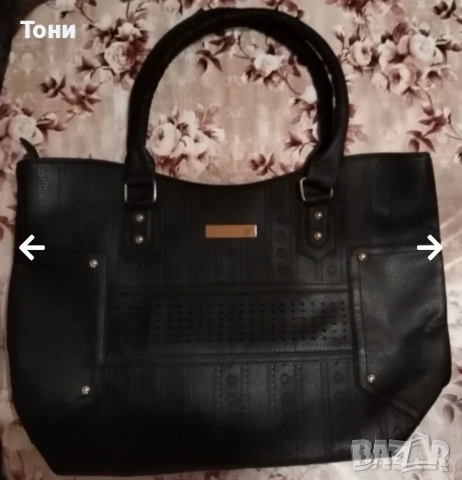 Нова Дамска Чанта Изцяло от Естествена Кожа , снимка 5 - Чанти - 52531691