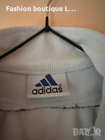 Adidas оригинален бял суитшърт с джобове М размер ❤️, снимка 6 - Суичъри - 52682309