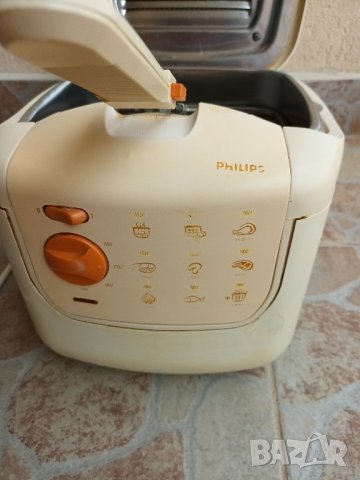 Професионален фритюрник с марка PHILLIPS от времето на Соца., снимка 10 - Фритюрници - 41634670