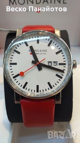 Швейцарски-MONDAINE-Evo Big/A627.11 - намален от 800, снимка 7 - Други - 36026946