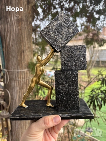 Скулптора - Строителство на бъдещето , снимка 5 - Статуетки - 53422302