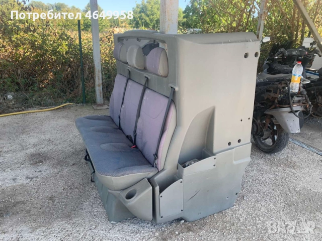 Продавам задна седалка за Рено Трафик 2005г, снимка 2 - Части - 52400368