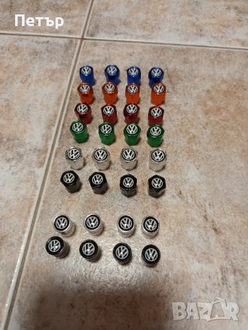Капачки за винтили комплект, Audi, Honda, VW, BMW, Ауди, Хонда, Фолксваген, БМВ,капачки за джанти, снимка 3 - Аксесоари и консумативи - 39019849