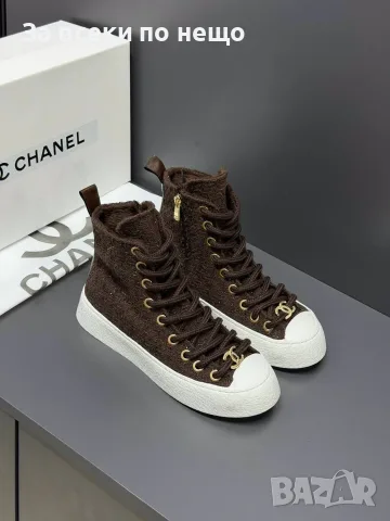 Chanel Дамски Маратонки👟Дамски Спортни Обувки👟Кецове Шанел - Различни Цветове Код SEM-624, снимка 2 - Кецове - 55895033